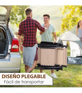 Tumbona Plegable