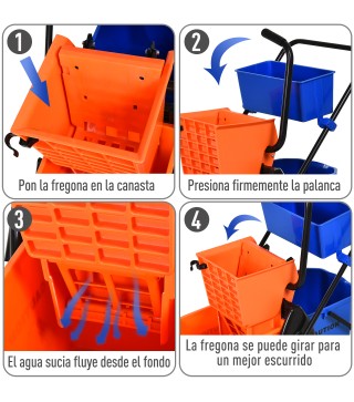 Cubo para Fregona