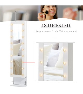 Espejo Joyero de Pared