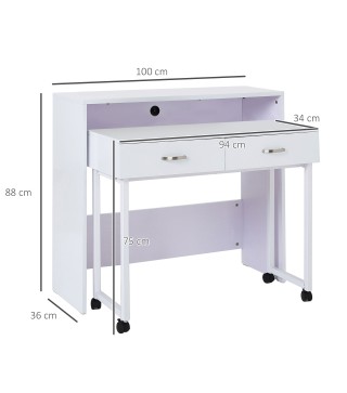 Juego de 2 Mesa Escritorio