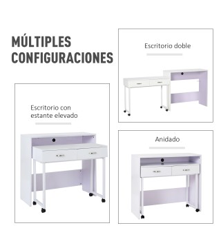 Juego de 2 Mesa Escritorio
