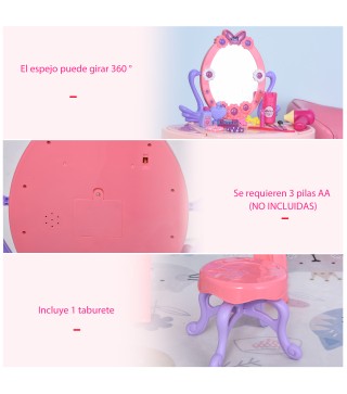 Juego de Tocador Infantil
