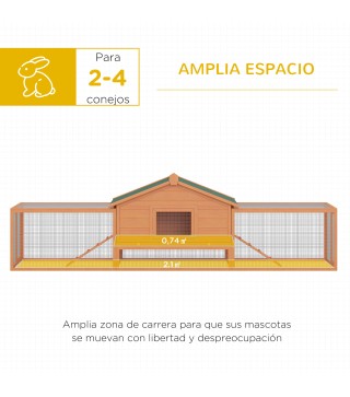 Conejera de Madera