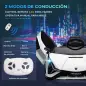 Coche Eléctrico Lamborghini SIAN 12V para Niños de +3 Años con Mando a Distancia Música MP3 USB 108x62x40 cm Blanco