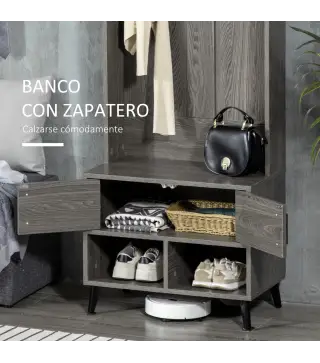 Perchero con Zapatero