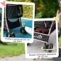 Carrito para Perros Pequeños 3 en 1 con Vagón Desmontable Cesta de Almacenaje Correas de Seguridad y Cojín Rosa Carrito para Perros Pequeños 3 en 1 con Vagón Desmontable Cesta de Almacenaje Correas de Seguridad y Cojín Rosa