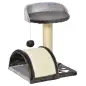 Árbol Rascador para Gatos Pequeños Altura 46 cm con Poste Tablero para Rascar Plataformas y Bola 35,5x37x46 cm Gris Árbol Rascador para Gatos Pequeños Altura 46 cm con Poste Tablero para Rascar Plataformas y Bola 35,5x37x46 cm Gris