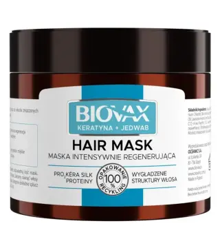 BIOTICA BIOVAX KERATINA HAIR MASK 250ML