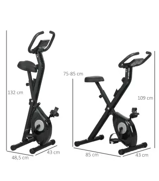 Bicicleta Estática Plegable