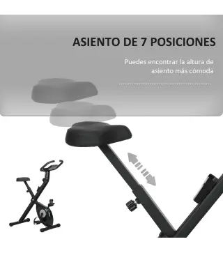 Bicicleta Estática Plegable