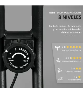 Bicicleta Estática Plegable