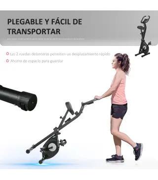 Bicicleta Estática Plegable