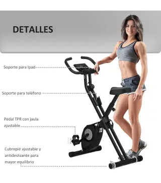 Bicicleta Estática Plegable