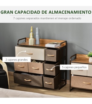 Cómoda de Tela
