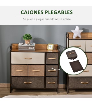 Cómoda de Tela