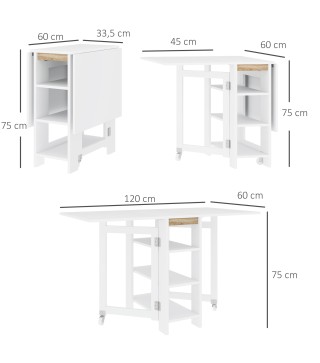 Mesa Cocina Plegable