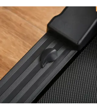 Cinta de Correr para Casa 1-12 KM/H 1,5HP con 12 Programas Ruedas Pantalla LED y Soporte para Móvil para Hogar Oficina