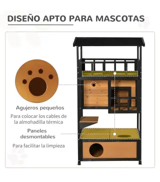Caseta para Gatos