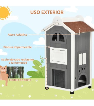 Caseta para Gatos