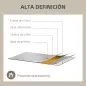 Espejo Rectangular de Pared Espejo de Ventana 90x60 cm con Marco de Metal Espejo Decorativo para Salón Dormitorio Negro Espejo Rectangular de Pared Espejo de Ventana 90x60 cm con Marco de Metal Espejo Decorativo para Salón Dormitorio Negro