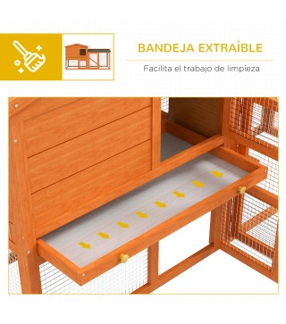 Conejera de Madera