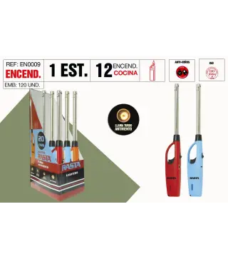 Encendedor Cocina Llama Turbo Antiviento