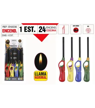 Encendedores Cocina Largo Llama Normal