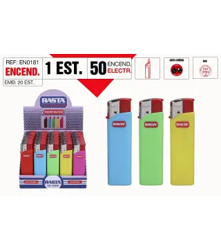 Encendedor Electronico Est: 50 Und.