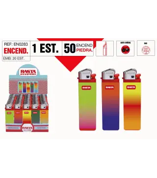 Encendedor Piedra Est: 50 Und.