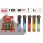 Encendedor Round Transparente Est 48 Und