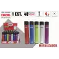 Encendedor Round Metal Estuche 48 Und