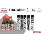 Encendedor Round Pattern Estuche 48 Und