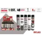 Encendedor Round Ovejas Estuche 48 Und