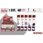 Encendedor Round Marino Estuche 48 Und