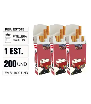 Pitillera Cartón Mini