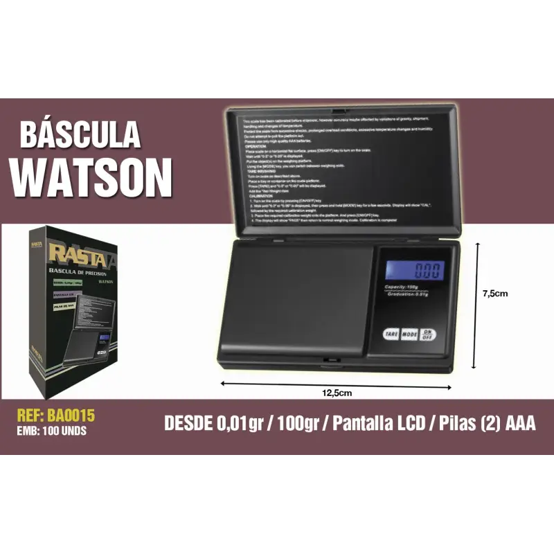 Báscula De Precisión Watson