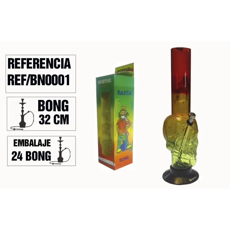 Bong Calavera 32Cm