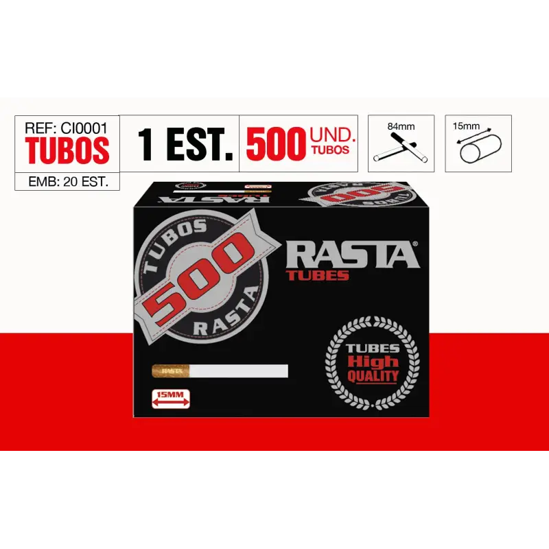 Cigarros Vacíos 500 Unds