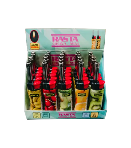 Encendedor Mini Frutas - Pack De 25 Unidades