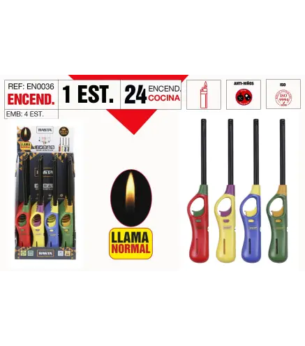 Encendedores Cocina Largo Llama Normal