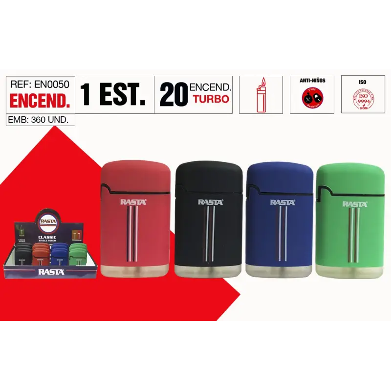 Encendedor Turbo Modelo Zippo Silicona Lineas