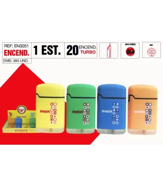 Encendedor Turbo Modelo Zippo Silicona Circles