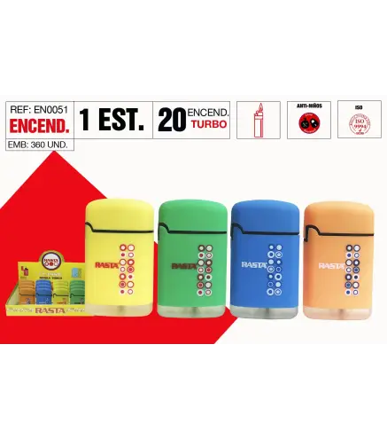 Encendedor Turbo Modelo Zippo Silicona Circles