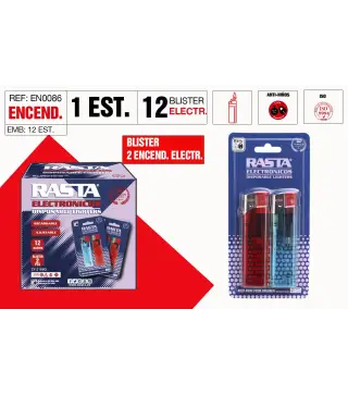 Encendedor Electronico Blister 2 Und.