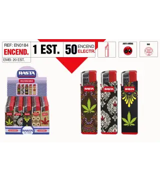 Encendedor Electronico Est: 50 Und.