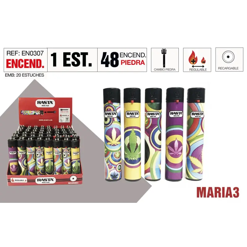 Encendedor Round Maria3