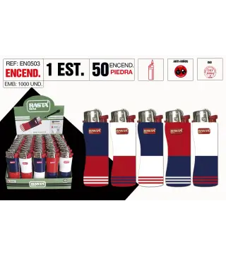 Encendedor Piedra Rasta Mini Tommy
