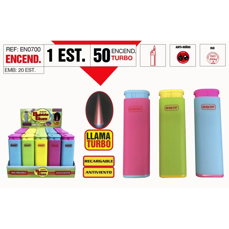 Encendedor Jet Llama Turbo