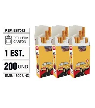 Pitillera De Cartón Seat 600