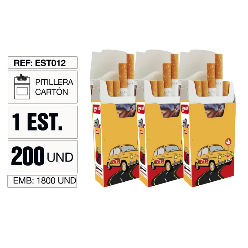 Pitillera De Cartón Seat 600